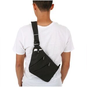 Crossbody Sling Back Day Pack Sport Travel Hiking Chest Bag Shoulder Pack Bag